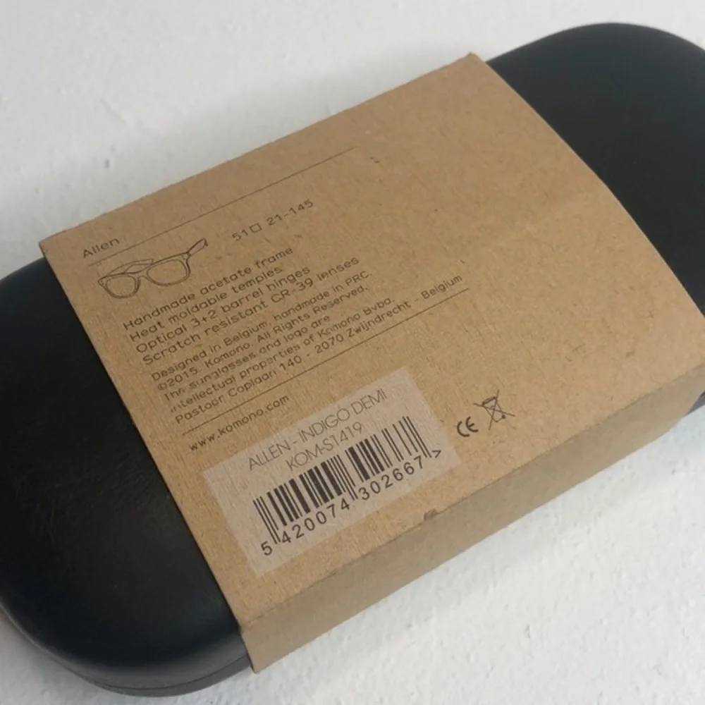 KOMONO Allen Indigo Demi Sunglasses (NEW) blue